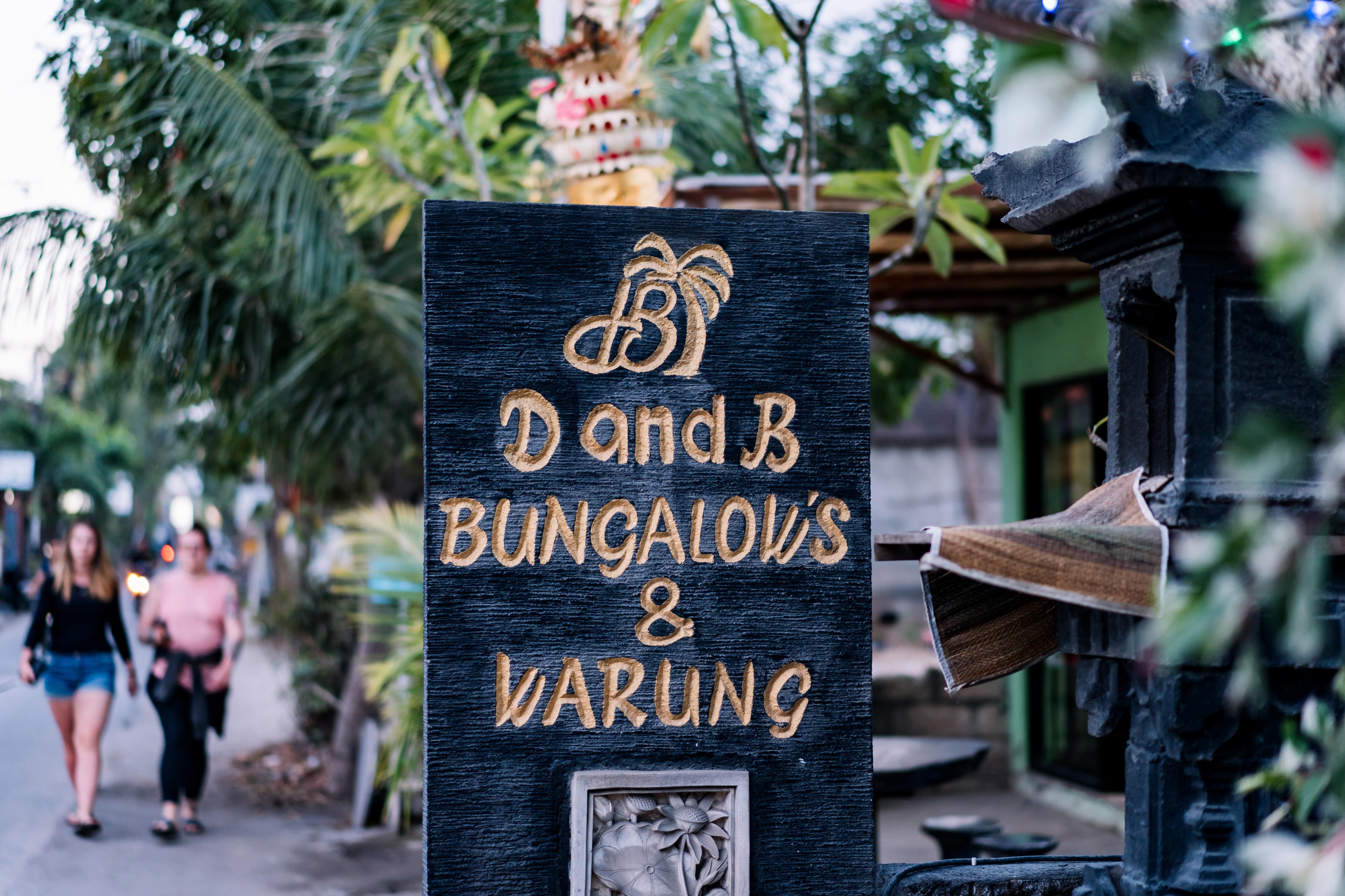 D And B Bungalow'S By Dewizz Management Lembongan Exterior foto